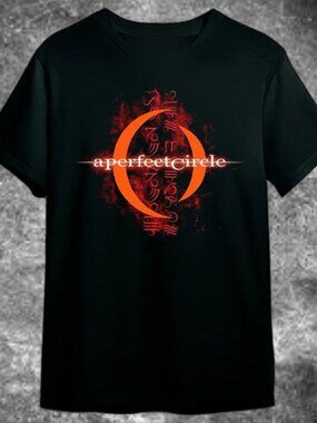 A Perfect Circle Shirt - Rock Band Logo Graphic Tee